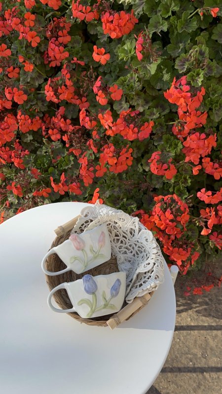 كوب التوليب🌷