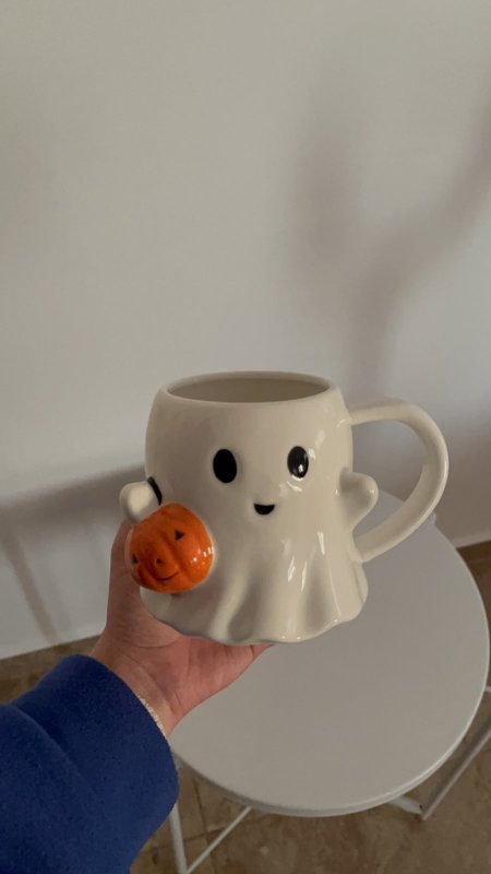 كوب الشبح اللطيف 😭🧡